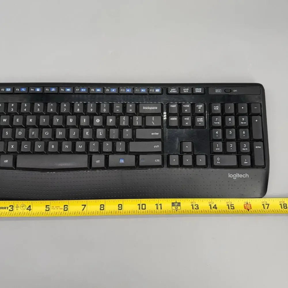 Logitech K345 Wireless Keyboard Plus Logitech M275 Wireless Mouse Dongle Tested